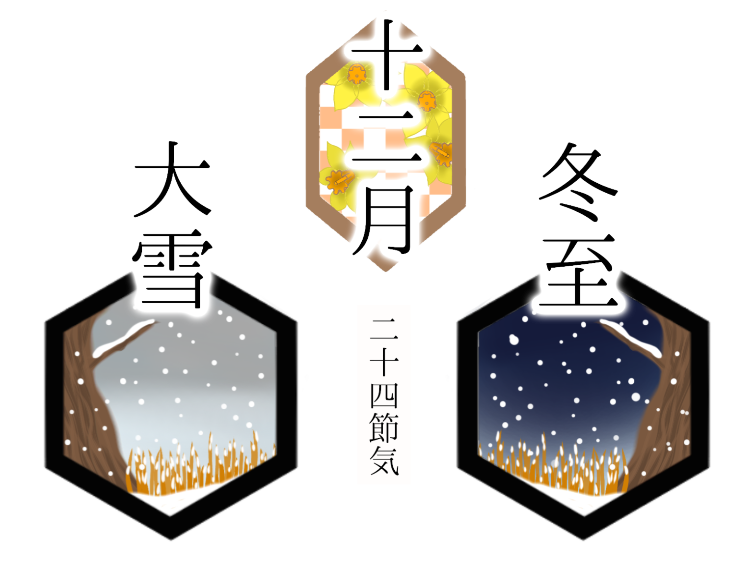 大雪冬至2021年期間はいつからいつまで？二十四節気十一月節中の意味は？